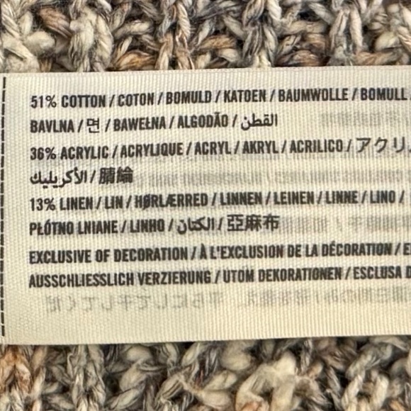 Abercrombie Cropped Chunky Knit Sweater XS – Soft Neutral Taupe elevated basic - Picture 10 of 14